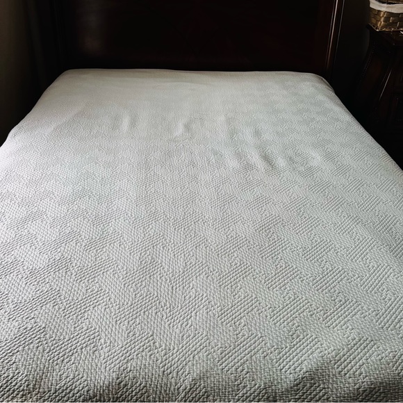 West Elm Bedding West Elm Queen Organic Cotton Parquet Texture